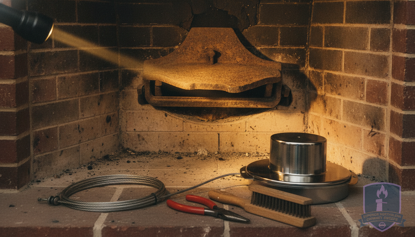 Fireplace Damper Repair & Replacement